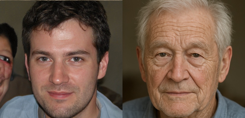 Пример Как я буду выглядеть в старости 3