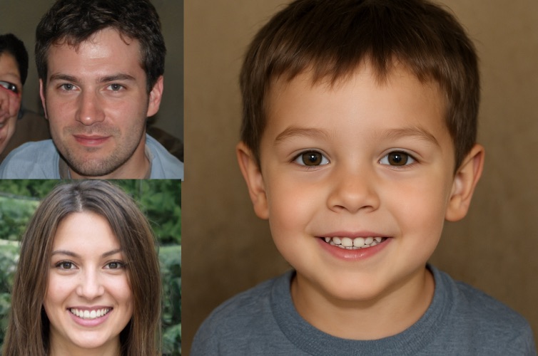 Пример Ребенок по фото родителей 3