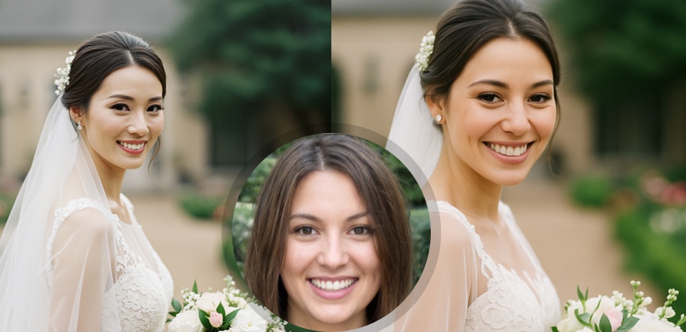 Пример Замена лица на фото 1