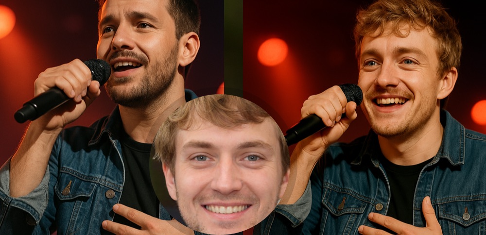 Пример Замена лица на фото 2